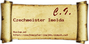 Czechmeister Imelda névjegykártya